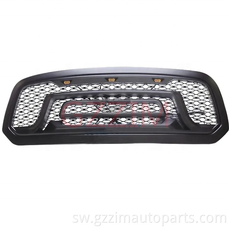 Modified Black Front  Middle Grille Used For RAM 1500 2013-2018